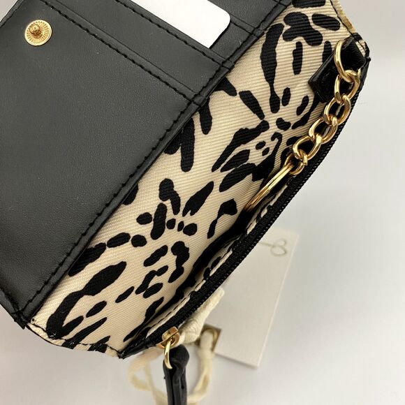 Jessica Simpson Two Tone Python Meteorite Small Black Wallet 13JS9APMX-MTP - Picture 4 of 5